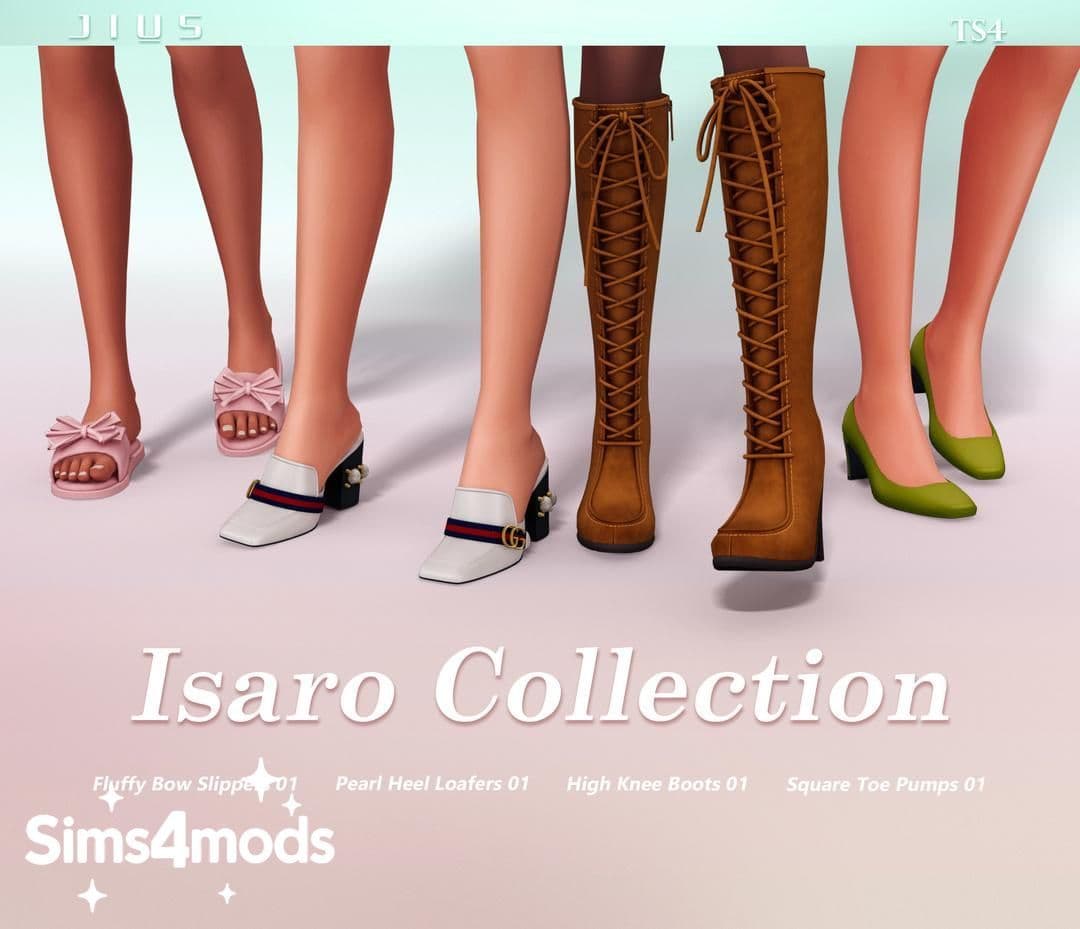 Скриншот мода Коллекция обуви Isaro